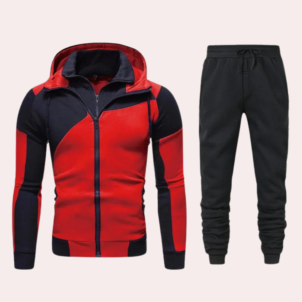 Ensemble jogging moderne homme sportif