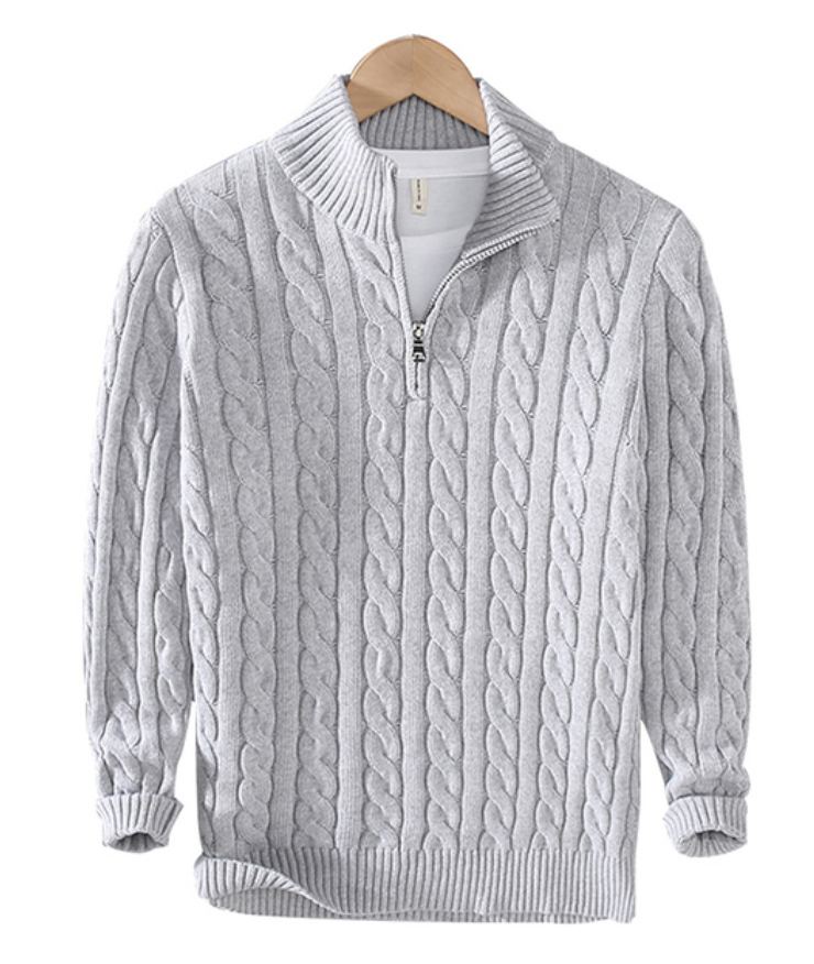 Anton - Pull zippé moderne