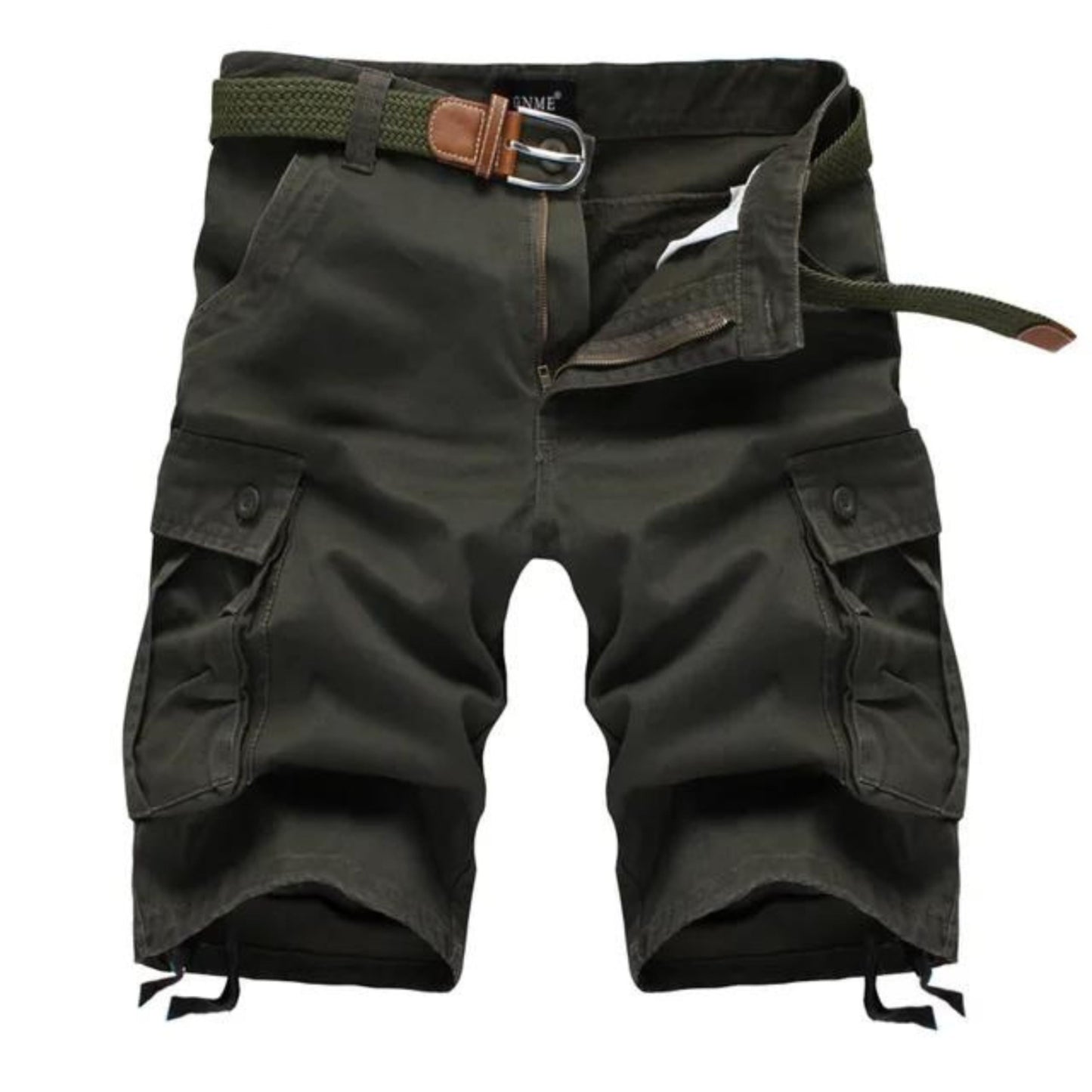 Shorts confortables pour hommes avec ceinture et poches