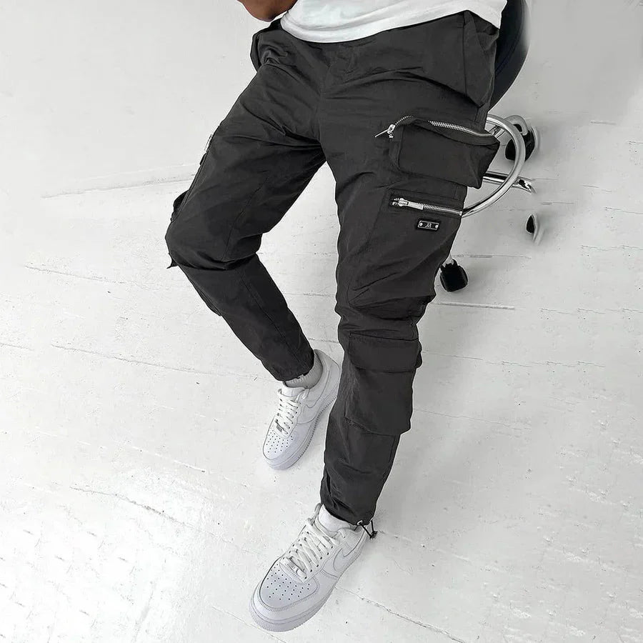 Pantalons cargo confortables pour hommes avec de nombreuses poches