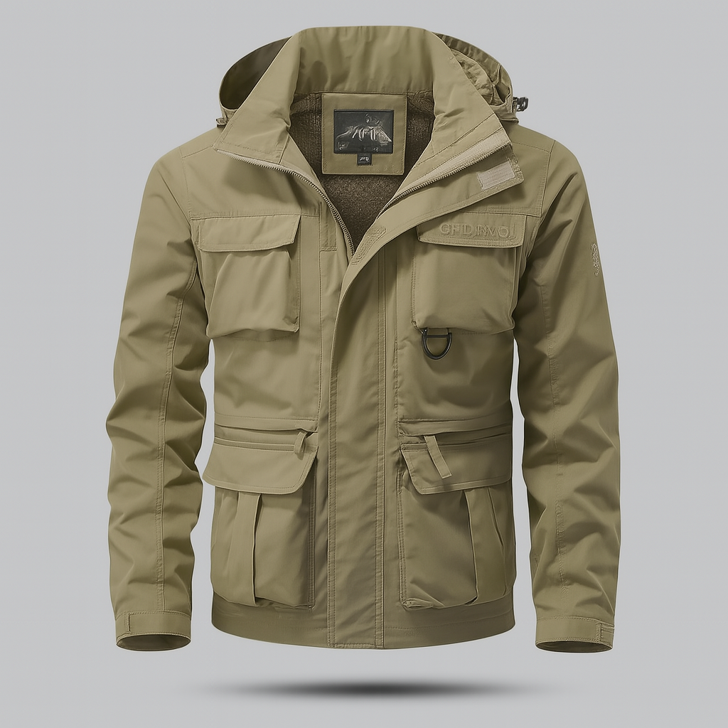 Manteau militaire imperméable pour homme, extérieur