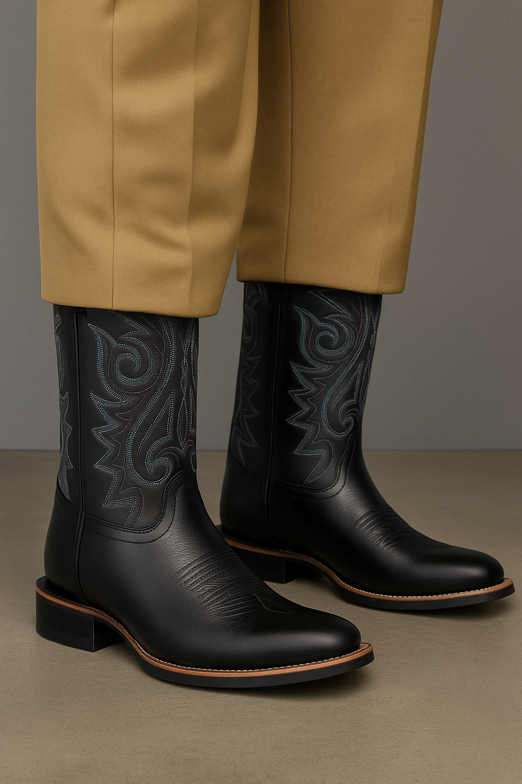 Bottes homme coupe haute élégante