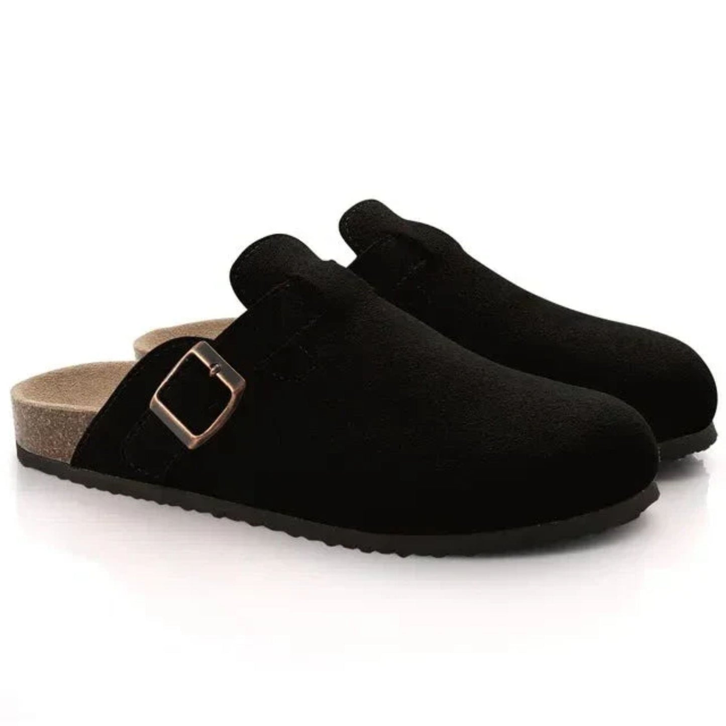 Sabots confortables pour hommes en daim