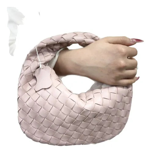 Sac à main de luxe Tressé Métallisé Élégance