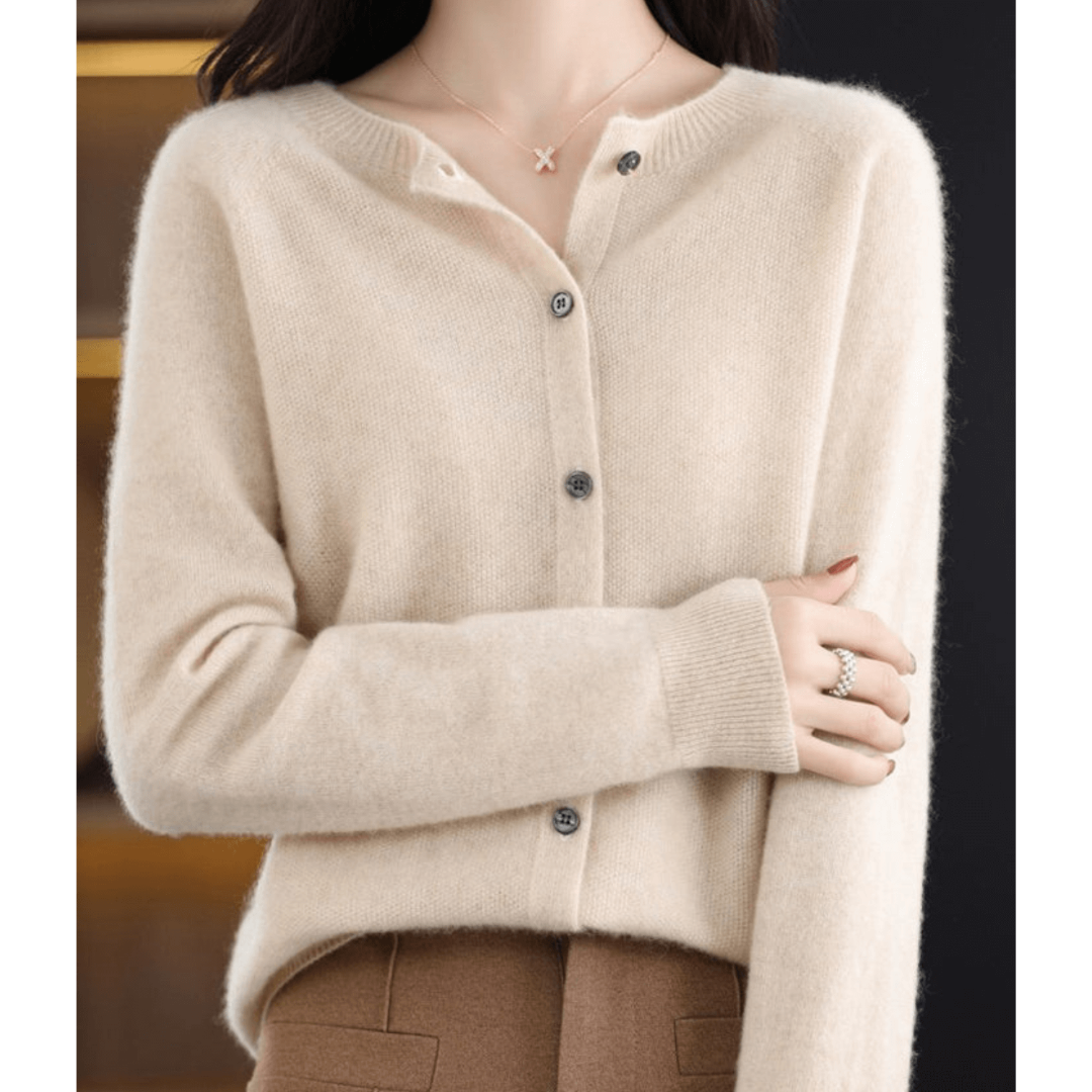 Cardigan classique à boutons Design intemporel