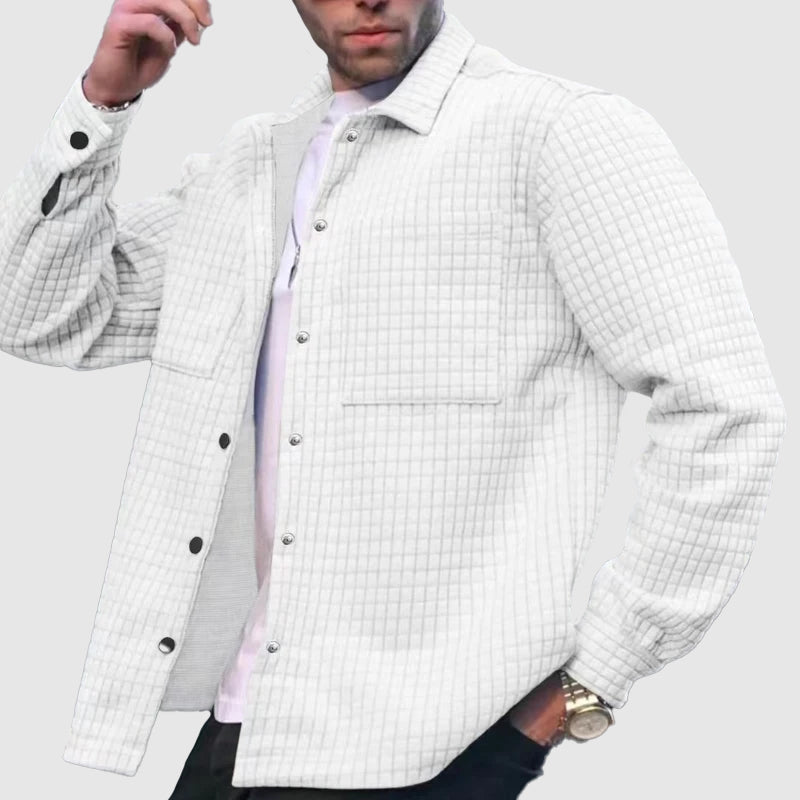 Veste-chemise cargo pratique pour l'extérieur