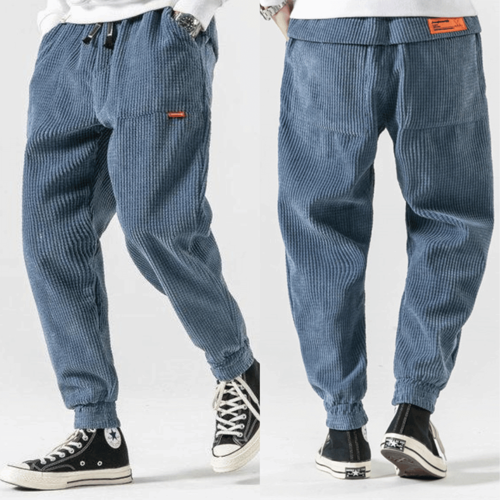 Pantalon en velours côtelé pour homme - Élégant et stylé