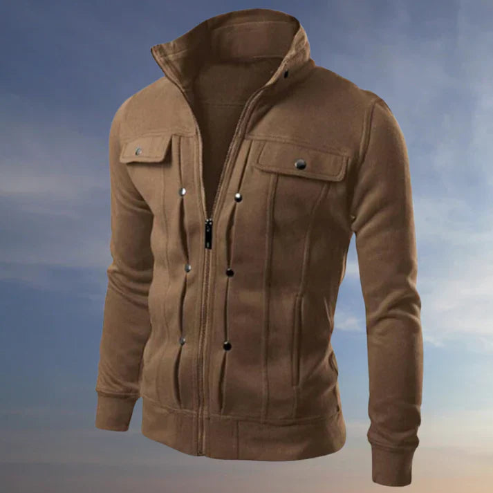 Veste homme Spencer élégant fermeture éclair