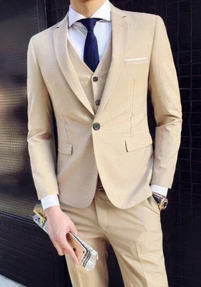 Costume 3 pièces élégant pour homme