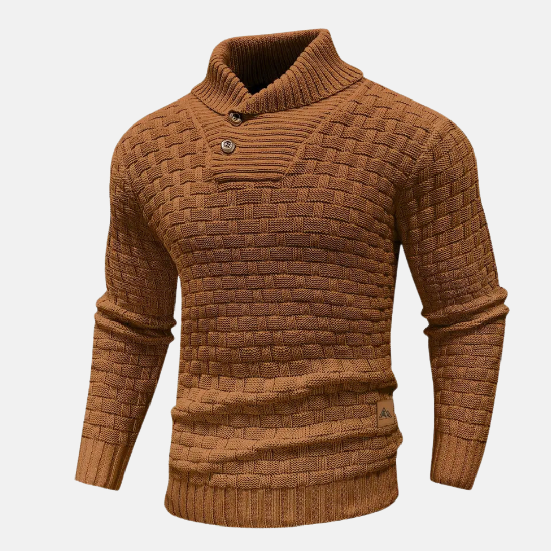 Pull en tricot doux pour hommes