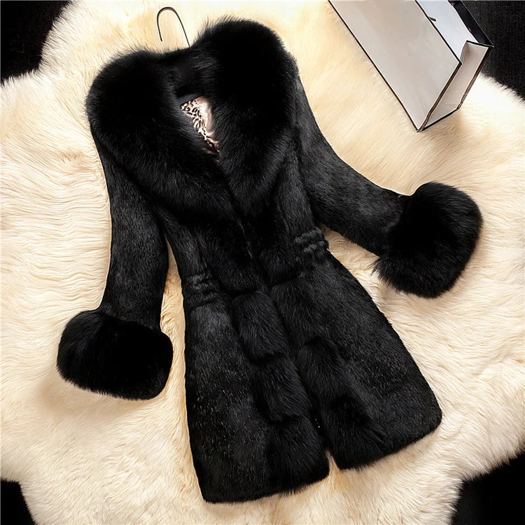 Manteau d'hiver élégant style Reine des Neiges