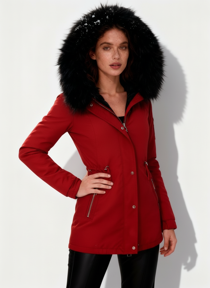 Parka d'hiver de luxe chaud Halley