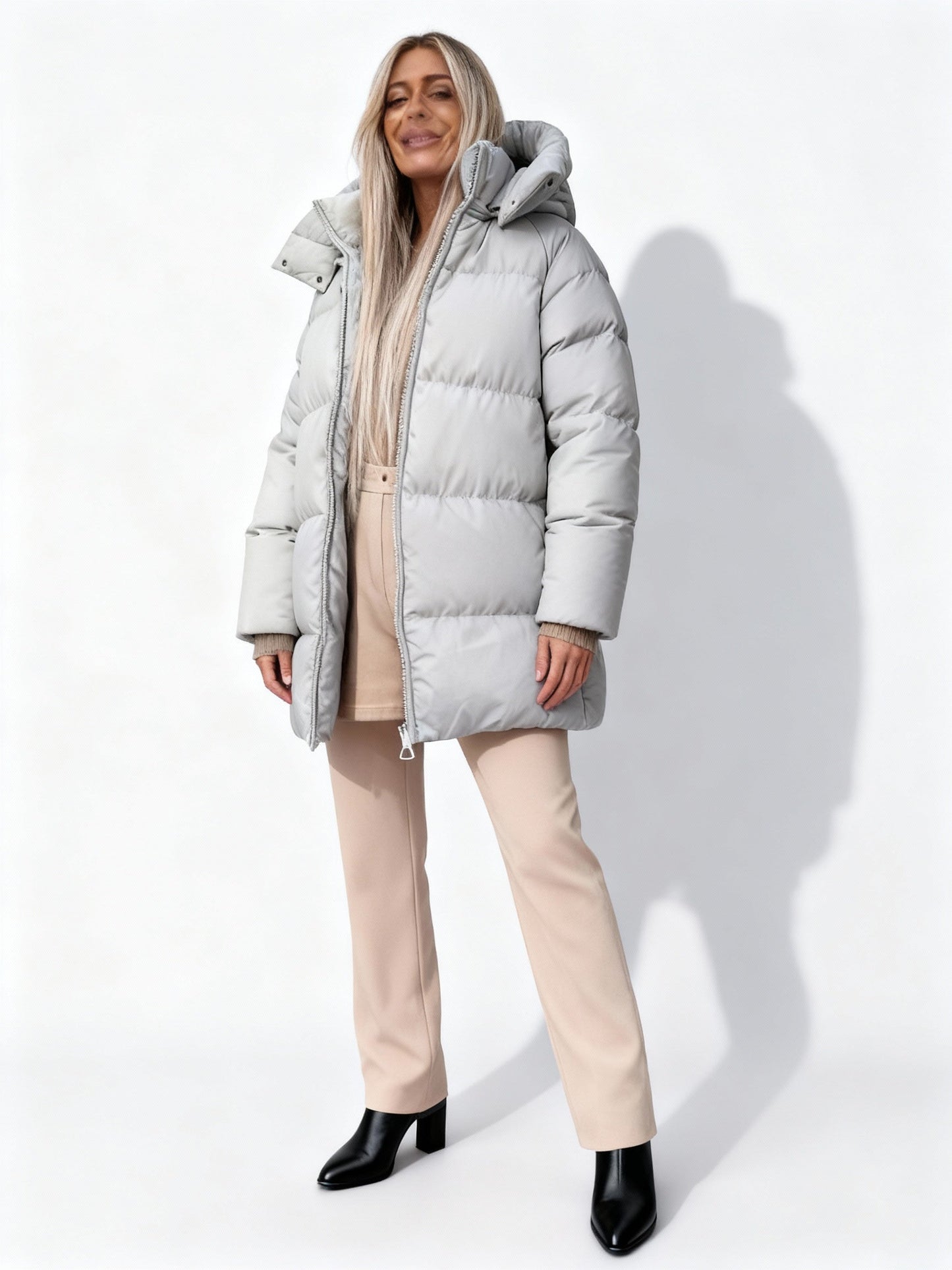 Parka d'hiver élégant pour femme