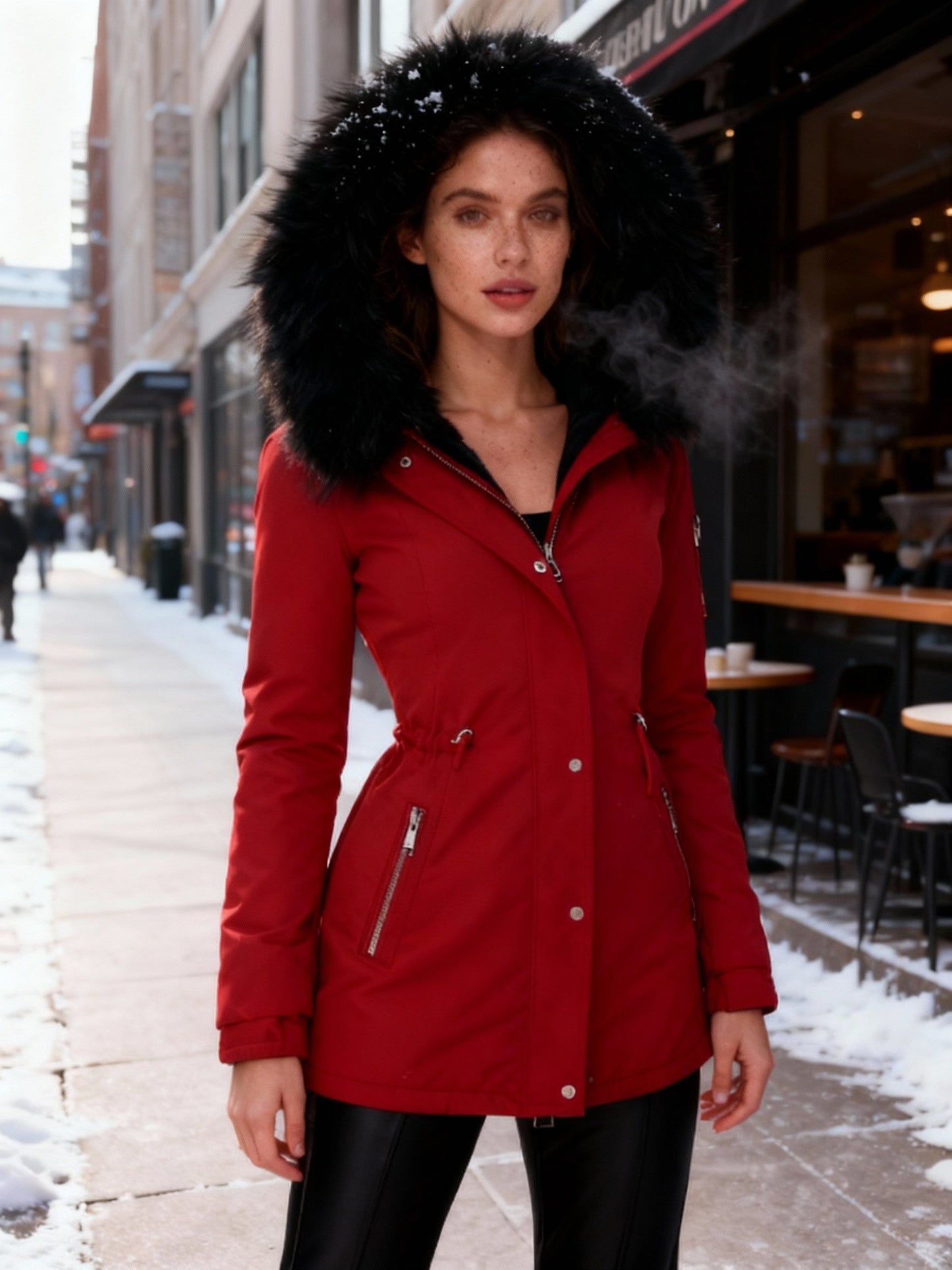 Manteau d'hiver pour femme extra chaud