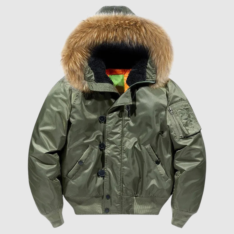 Blouson aviateur militaire tactique pour homme