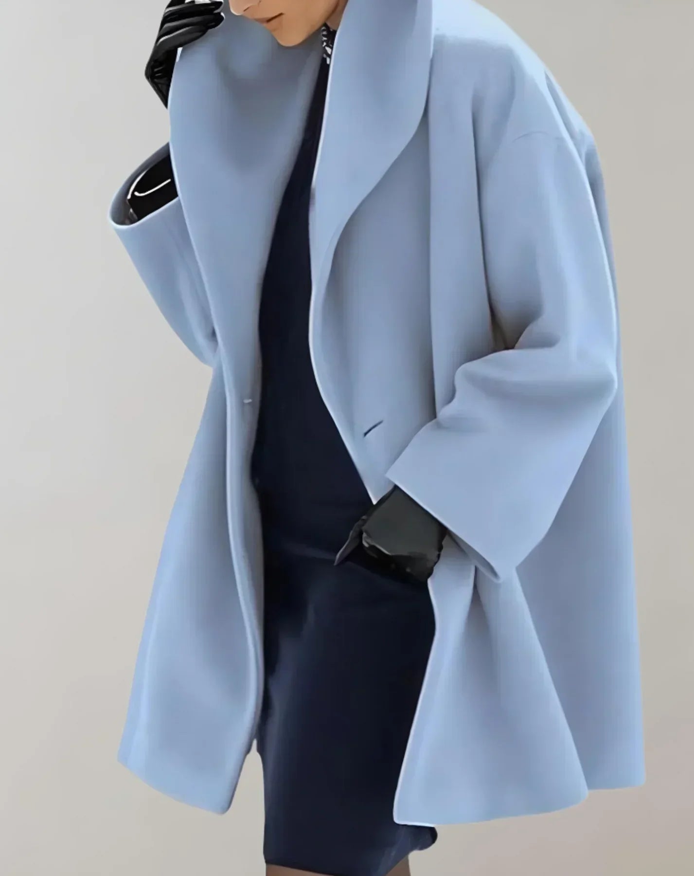 Veste fine femme élégante boutons