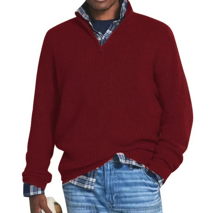Pull moderne en maille pour homme