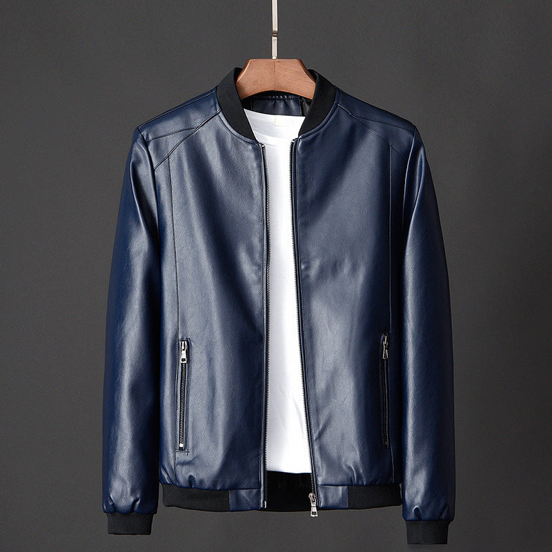 Blouson en cuir homme style motard