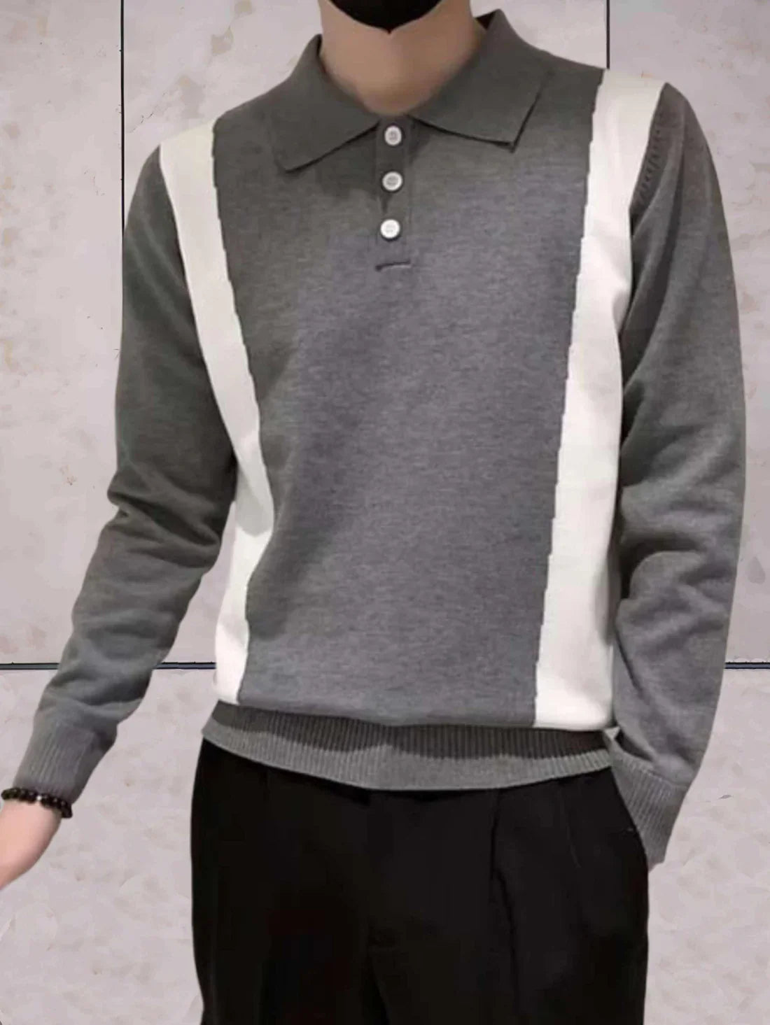 Pull-over homme classique et intemporel