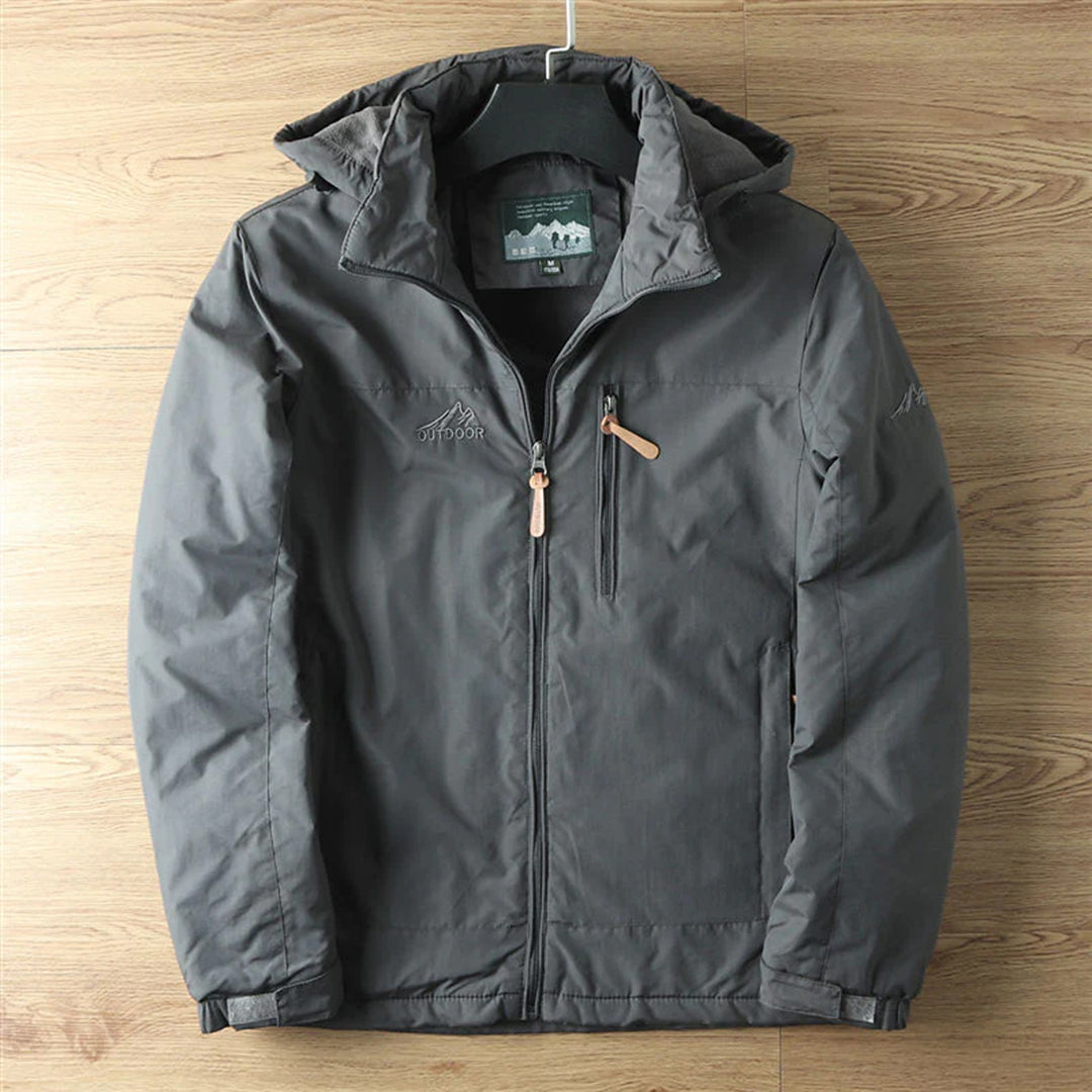 Veste d'extérieur pratique Déperlante Polaire Capuche