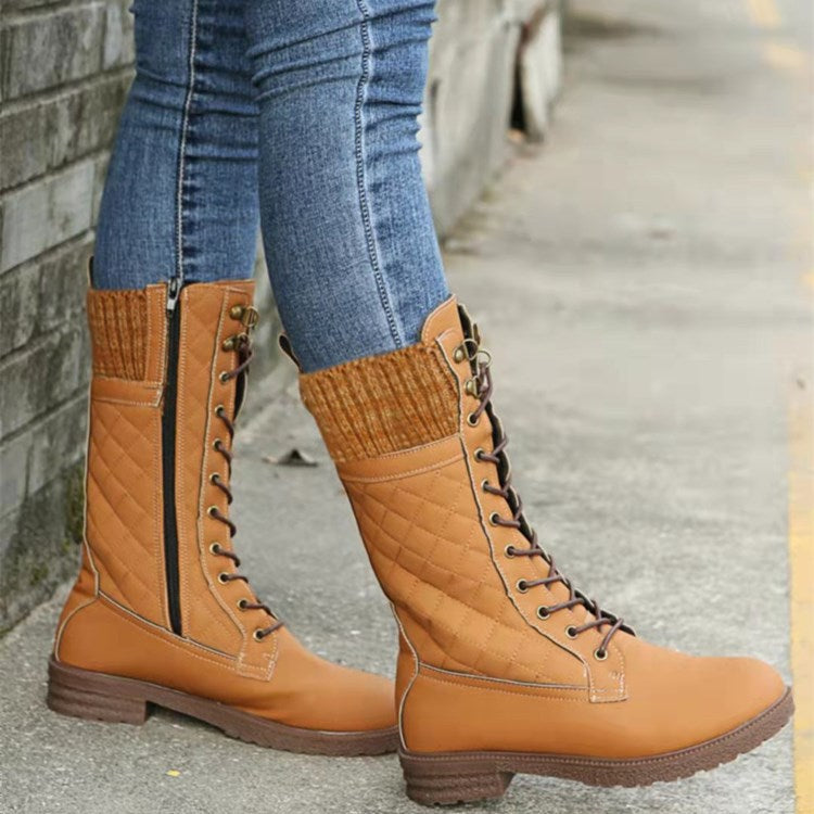 Bottes mi-montantes pour femme