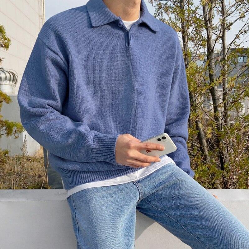 Polo homme boutons moderne coupe slim
