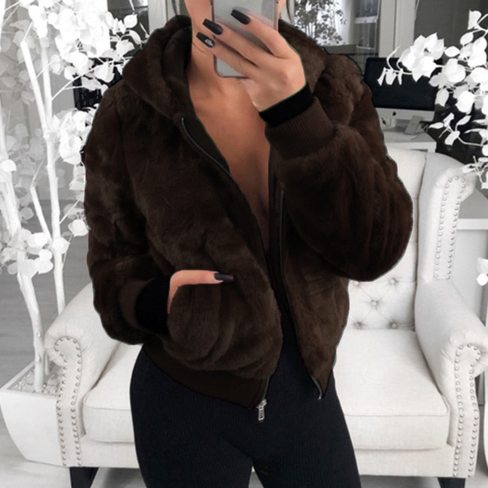 Sweat-shirt à capuche pour femme, confortable et stylé