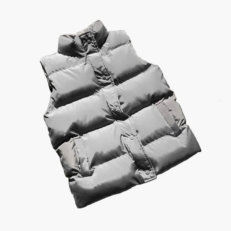 Bodywarmer matelassé Femme Veste d'extérieur Chaude
