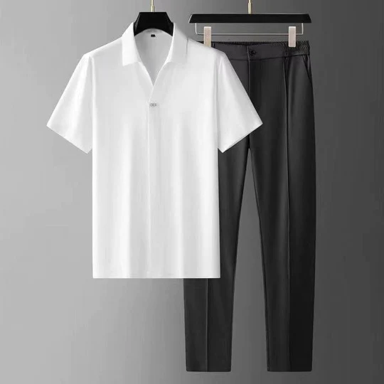 Ensemble Homme Décontracté T-shirt et Pantalon de jogging