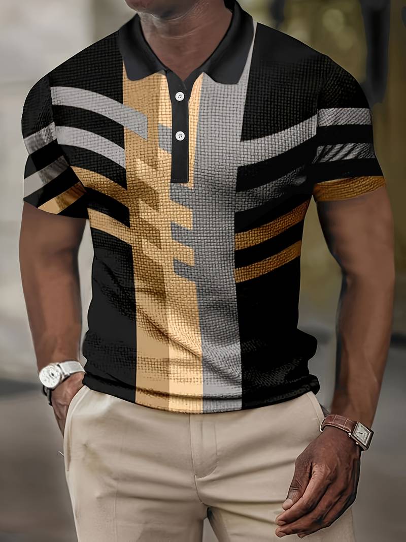 T-shirt classique à manches courtes pour hommes