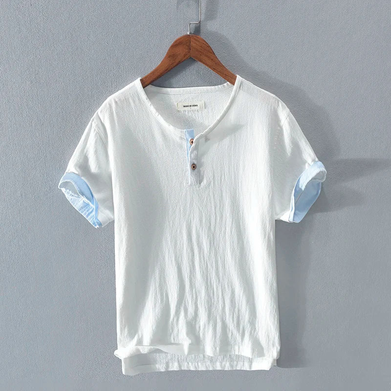 T-shirt homme été léger coton