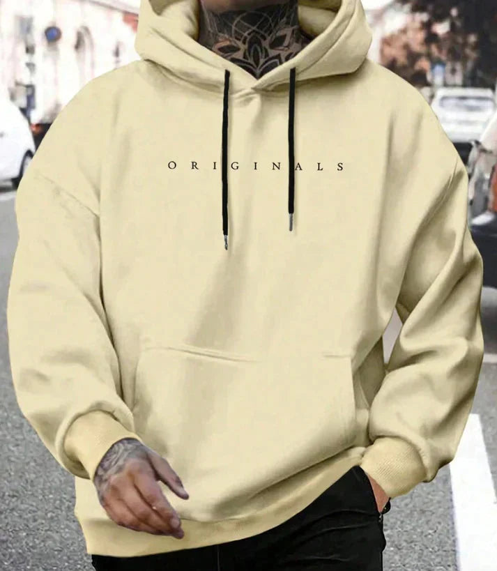 Sweat-shirt à capuche chaud pour homme