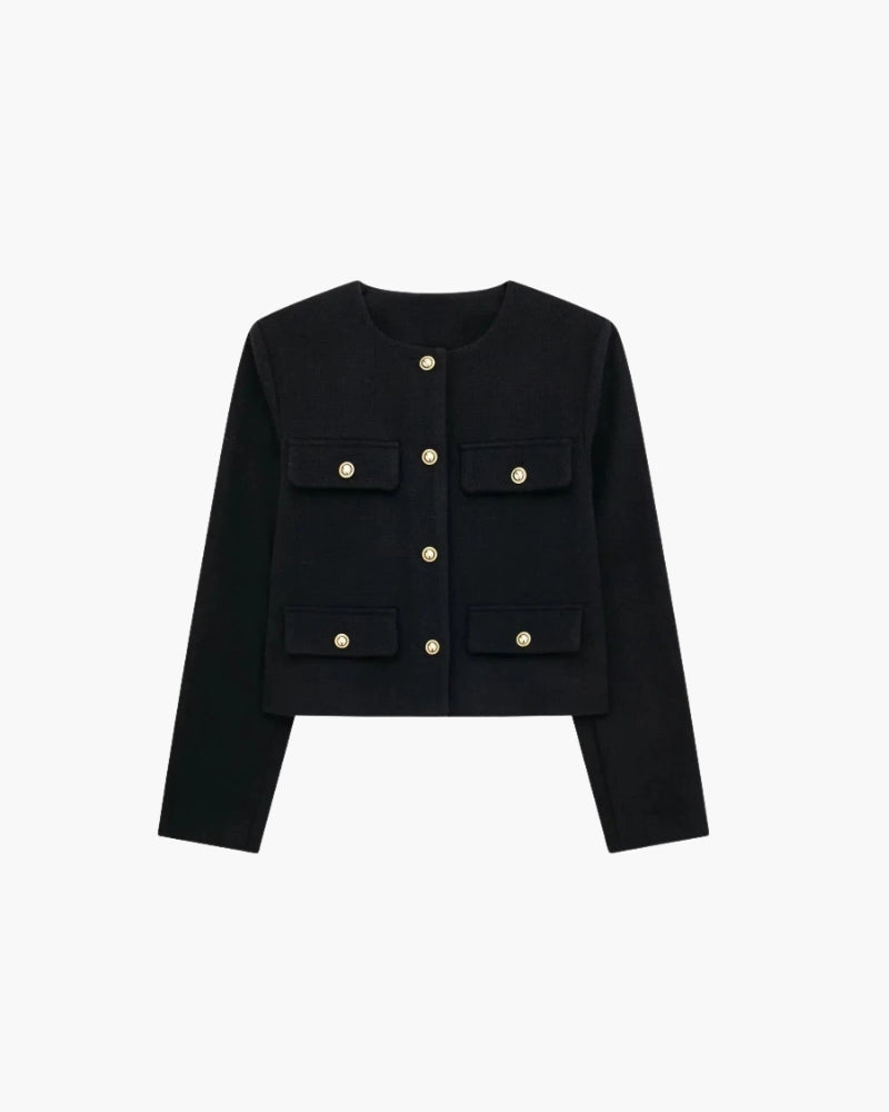 Blazer cintrés élégants courts pour femmes