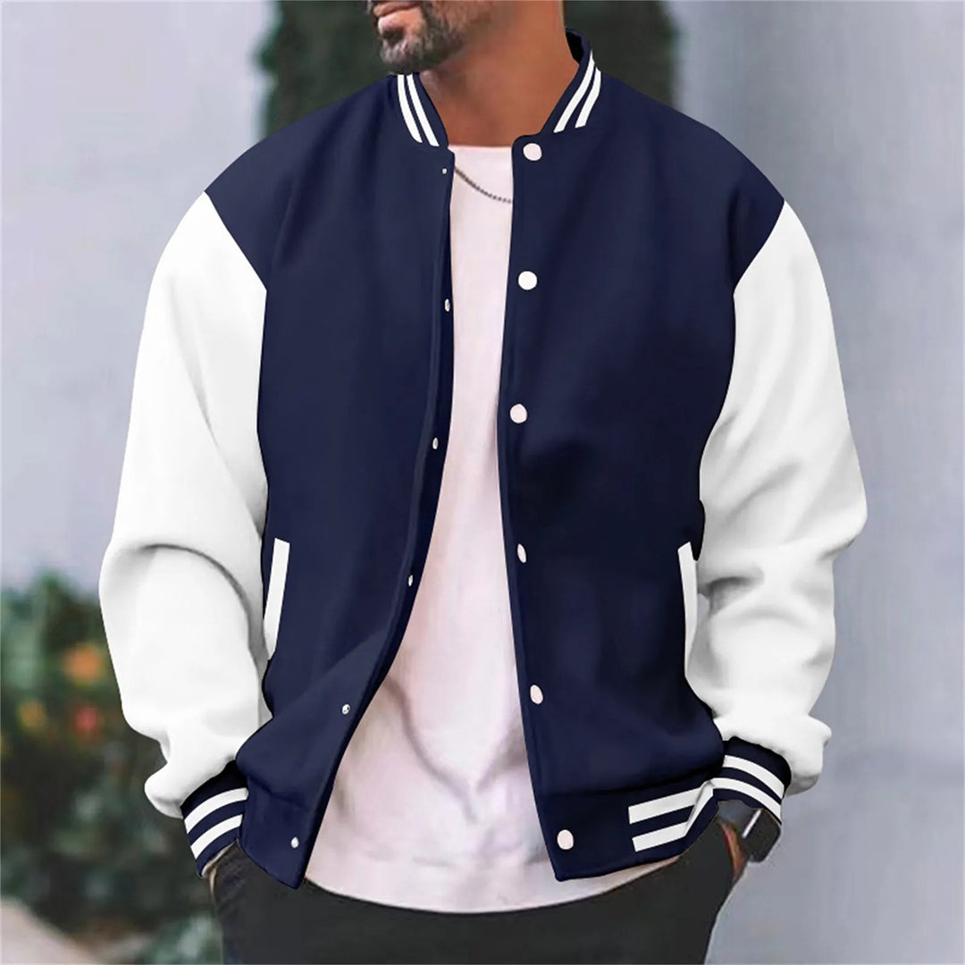 Blouson aviateur homme Moderne Classique Boutons-pression