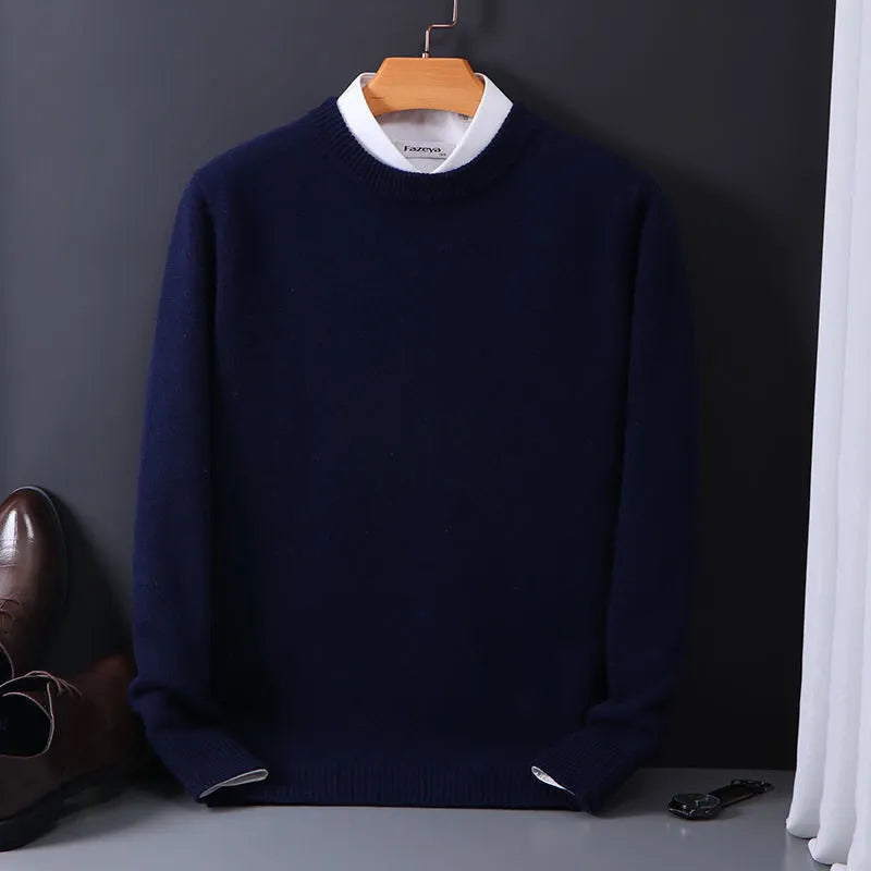 Pull pour hommes Chaud Confortable Manches Longues