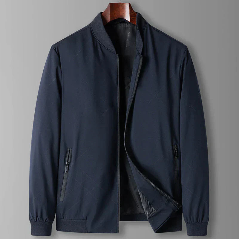 Blouson aviateur homme zippé style streetwear