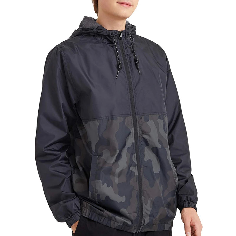 Coupe-vent imperméable homme pour activités de plein air