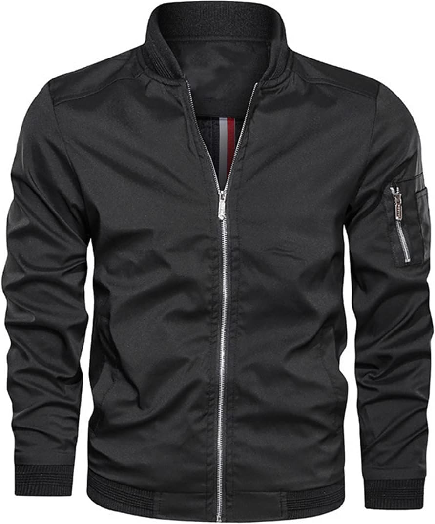 Blouson aviateur homme moderne coupe slim