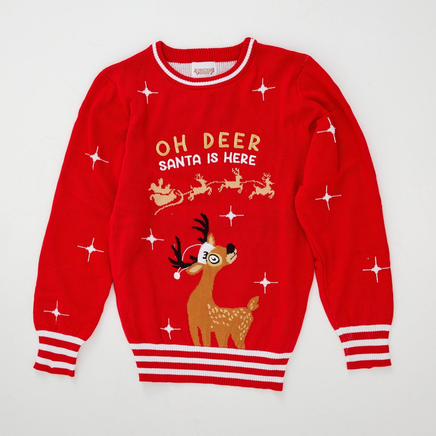 Kinder Sweatshirt Niedlich Hirsch Design - IdealeKleiden
