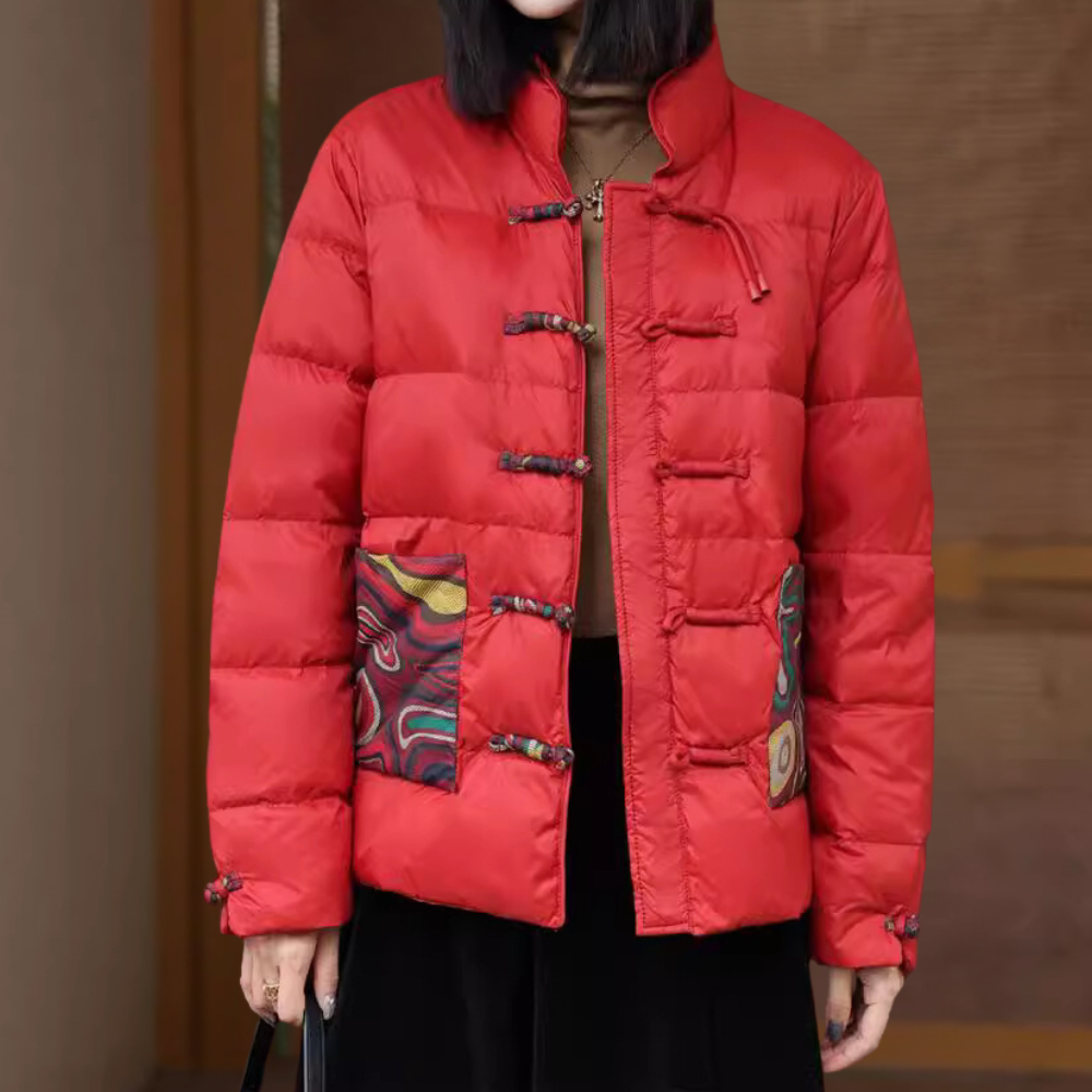 Veste d'hiver femme élégante, chaude et chic