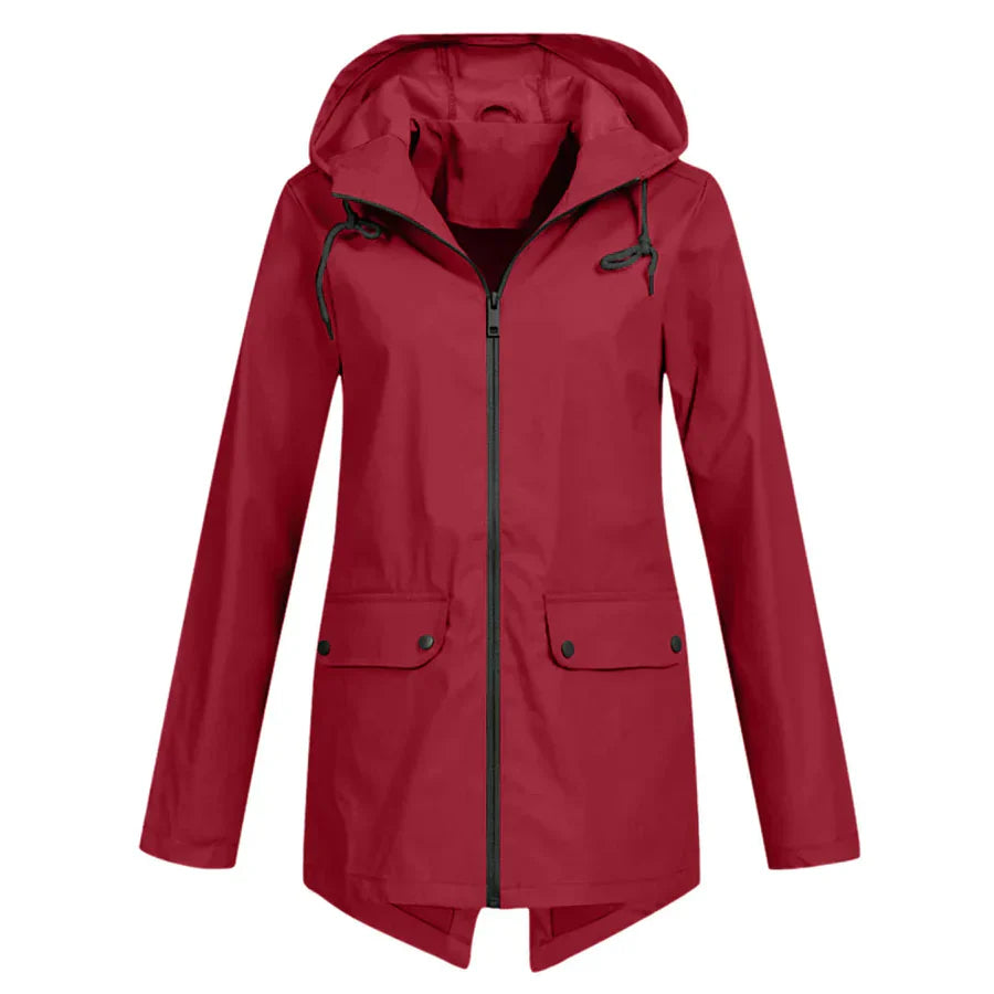 Imperméable Femme Imperméable Fermeture Éclair