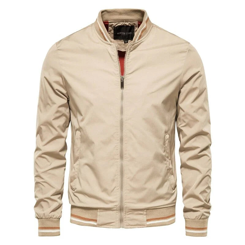 Blouson aviateur homme cuir noir moderne