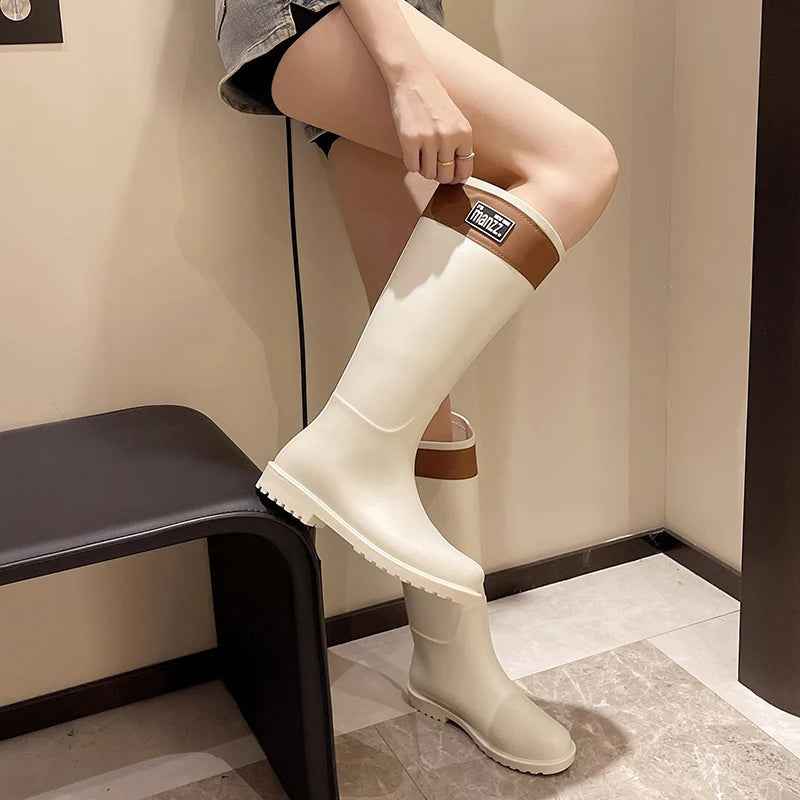 Bottes de pluie hautes Légères Imperméables Antidérapantes