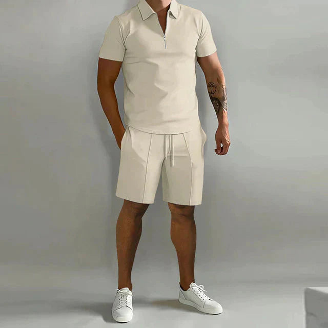 Ensemble short et t-shirt à manches courtes pour homme