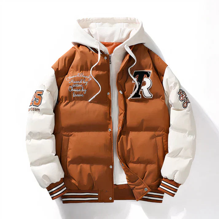 Blouson bomber homme à capuche pratique