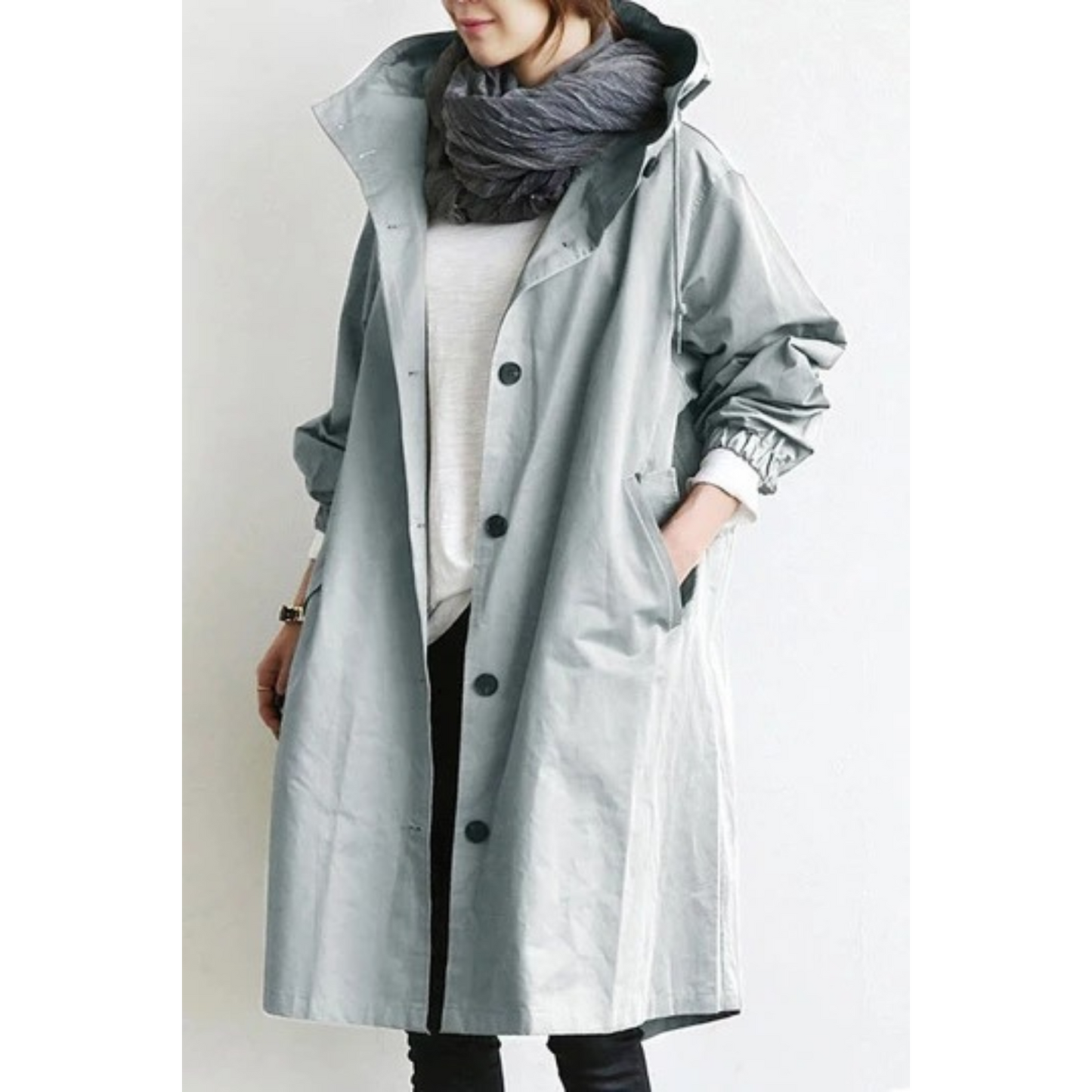 Trench-coat élégant pour homme et femme