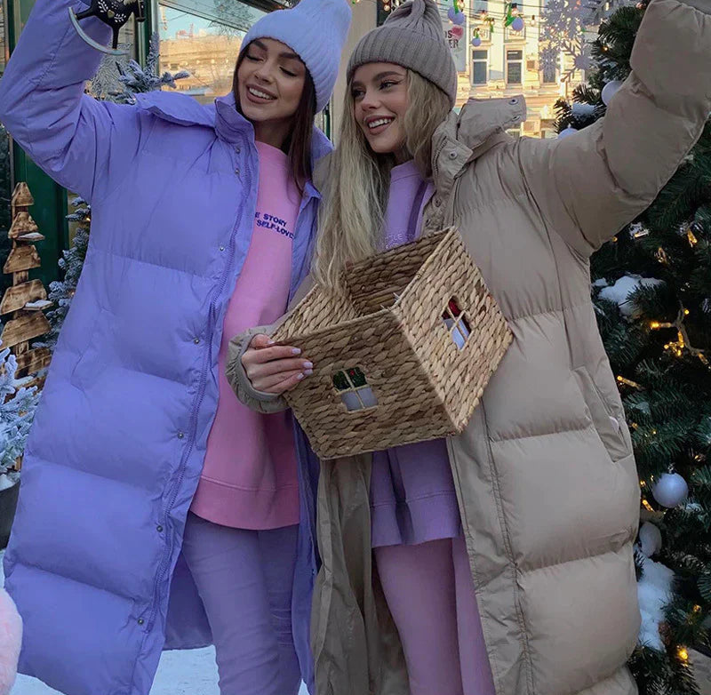 Doudoune d'hiver isolante chaude pour femme
