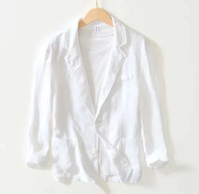 Blazer en lin léger pour homme été