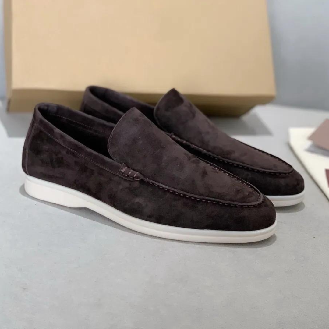 Mocassins en cuir confortables pour homme