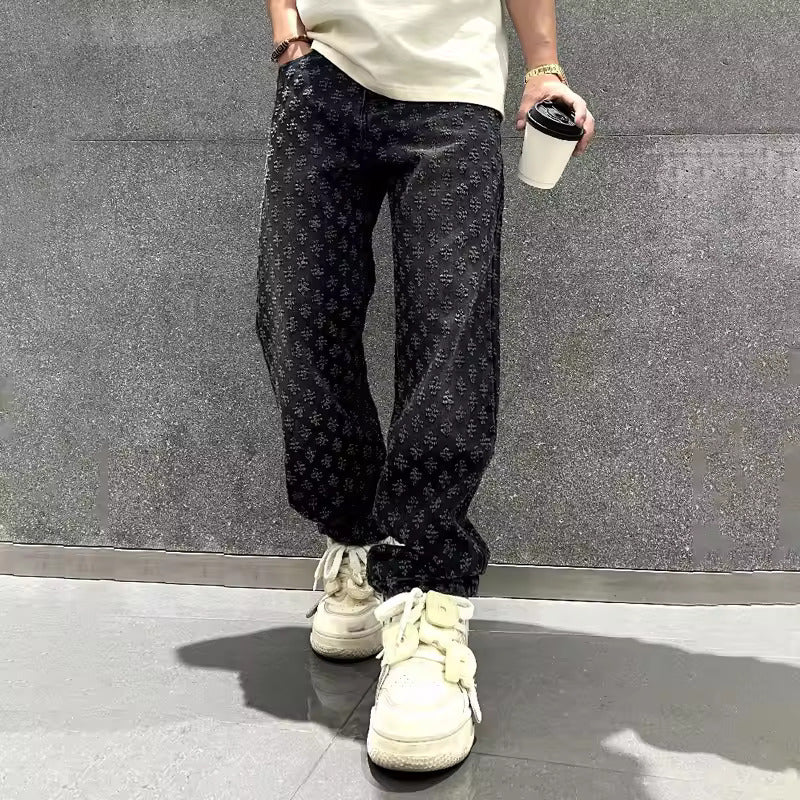 Jean Baggy Confortable Homme